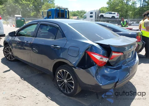 2014 Toyota Corolla S Plus z USA, uszkodzony, nr VIN 2T1BURHEXEC035546